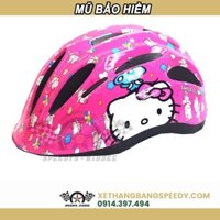 Mũ bảo hiểm trẻ em Protec kitty Hồng cho bé gái