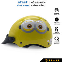 Mũ bảo hiểm trẻ em Protec KITTY dành cho bé từ 3-15 tuổi, họa tiết Minion đáng yêu, siêu nhẹ, siêu an toàn