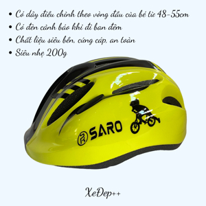 Mũ bảo hiểm trẻ em Saro