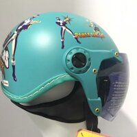 Mũ bảo hiểm trẻ em siêu ngầu - xteen Xanh dương siêu nhân