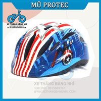 Mũ bảo hiểm trẻ em siêu nhẹ Protec dành cho bé trai