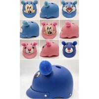 Mũ bảo hiểm trẻ em tai thỏ picachu kitty ĐỨC HUY hàng Việt Nam chất lượng cao