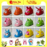 Mũ bảo hiểm trẻ em tem dán siêu cute từ 2 đến 7 tuổi (ảnh thật)