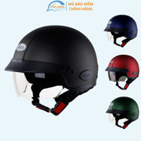 Mũ Bảo Hiểm Trùm Đầu Asia MT139 - Kính Âm Chống Lóa Cao Cấp - Khóa Đen - Vòng đầu 57-59cm - Bảo Hành 12 tháng