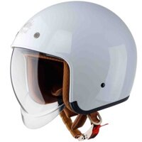 Mũ bảo hiểm Trùm đầu kính âm cao cấp - Royal M139 - Trắng bóng trơn