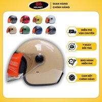 Mũ Bảo Hiểm trùm đầu nữ GRO G-4007 51-58cm chính hãng Màu Kem