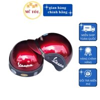 Mũ bảo hiểm vespa, nón 1/2 cao cấp