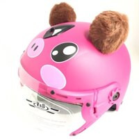 Mũ bảo hiểm V&S Có Kính Tai Thỏ Cho bé 2- 7 tuổi