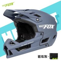 Mũ bảo hiểm xe đạp BATFOX Helmet Mũ bảo hiểm xe máy mũ bảo hiểm xe máy Mũ bảo hiểm xe đạp Mtb Mũ bảo hiểm toàn mặt dành cho người lớn Dh xuống dốc Xe đạp Motocross Mũ bảo hiểm an toàn địa hình Xe đạp leo núi Unisex In