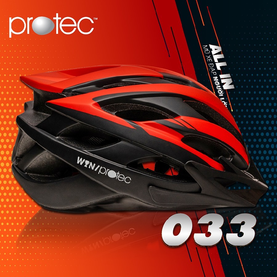 Mũ bảo hiểm xe đạp Protec WIN 033
