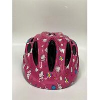Mũ bảo hiểm xe đạp tẻ em protec bé gái màu hồng - sz M