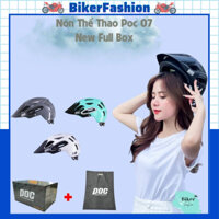 Mũ bảo hiểm xe đạp thể thao POC-07, Nón bảo hiểm xe đạp thể thao nam nữ cao cấp POC-07 Full box