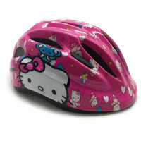 Mũ Bảo Hiểm Xe Đạp Trẻ Em, Mũ Bảo Hiểm Chơi Thể Thao, Trượt Patin Trẻ Em Cao Cấp Protec SMILE 024 Họa Tiết Hello Kitty Dễ Thương - Hàng Chính Hãng - Hồng - M
