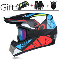Mũ bảo hiểm xe máy Mũ bảo hiểm đua xe địa hình Xe máy Full Face Moto Cross Mũ bảo hiểm ATV Dirt bike Downhill MTB DH Mũ bảo hiểm DOT
