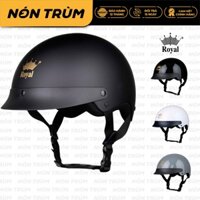 Mũ bảo hiểm xe máy nửa đầu Royal M162 có lưỡi trai dành cho cả nam và nữ chính hãng