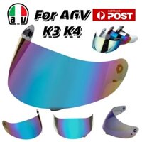 Mũ bảo hiểm xe máy Tấm che ống kính Kính trong suốt Phim toàn mặt cho AGV K3 K4