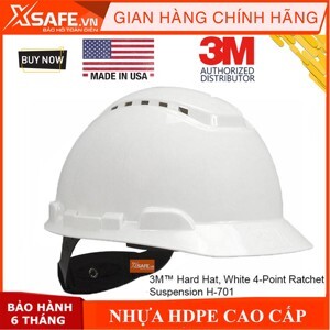 Mũ bảo hộ 3M H700 - có lỗ thoáng