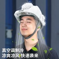 Mũ bảo hộ công trường năng lượng mặt trời quạt đa năng tiêu chuẩn quốc gia ABS Mũ điều hòa không khí làm lạnh làm mát mũ bảo hộ vải