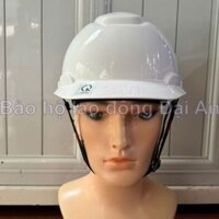 Mũ bảo hộ lao động 3M H-701SFR-UV màu trắng + quai nón