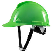 Mũ bảo hộ lao động Thùy Dương núm vặn màu xanh lá