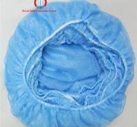 Mũ bao tóc vải màn tuyn xanh