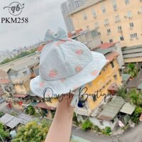 Mũ Bé Gái Quỳnh Boutique Nón Bé Gái Thiết Kế Vành Xô Nơ Đỉnh Đầu Cho Bé
