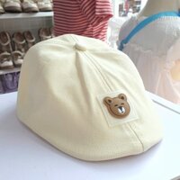 Mũ beret cho bé phong cách thời trang Hàn Quốc, Mũ bánh tiêu cho bé phong cách thời trang