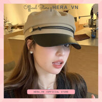 Mũ Beret nữ, nón thủy thủ phong cách retro LOẠI 1, mũ thời trang nữ giữ ấm mùa thu đông, HERA 015