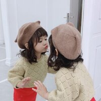 Mũ Beret Trẻ Em Tai Mèo Cực Đáng Yêu - NaraKids.Shop