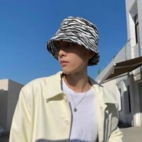 Mũ BÒ SỮA siêu cá tính, cho những bức ảnh SIÊU NGẦU, siêu đẹp - Vằn trắng