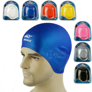 Mũ bơi che tai Whale 3D