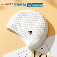 Mũ Bơi Kappa Silicon Chống Nước Che Tai Mũ Bơi Chống Thấm Nước Mũ Bơi Chống Nước Mũ Bơi Silicon