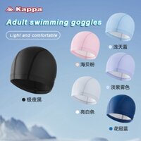 Mũ bơi người lớn Kappa Mũ bơi vải thoải mái và không bóp cổ đầu tóc dài bảo vệ tai chống thấm nước Mũ bơi