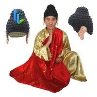 Mũ bơi Phật GOFIDIN Mũ bảo hiểm toàn mặt linh hoạt Tiệc trang phục