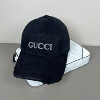 Mũ bóng chày Denim rách thời trang Gucci Mũ thể thao thông thường có thể điều chỉnh CP