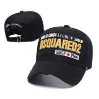 Mũ bóng chày Dsquared2 chất lượng cao cho nam và nữ, mũ có đỉnh điều chỉnh thoải mái