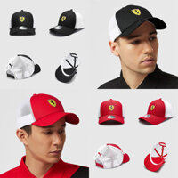 Mũ bóng chày Ferrari Motorsport Mũ lưới có thể điều chỉnh Phụ kiện thể thao ngoài trời Unisex