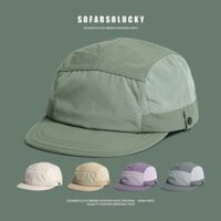 Mũ bóng chày mỏng khô nhanh thể thao mùa hè thoáng khí Mũ lưỡi trai ngắn vành ngoài trời dành cho nam