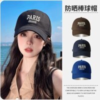 Mũ Bóng Chày Thêu phong cách Hàn Quốc Instagram mùa hè Mũ Lưỡi Trai dễ phối thường ngày nhỏ lộ mặt ngoài trời Mũ chống nắng che nắng