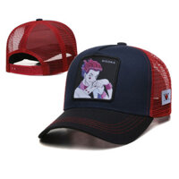 Mũ bóng chày thời trang Hunter x Hunter, mũ snapback lưới thêu HISOKA