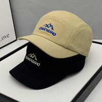 Mũ bóng chày vành ngắn, mũ duckbill mùa thu đông, unisex, phong cách retro đa năng, mũ vành nhỏ phong cách Mỹ, thêu đường phố