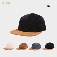 Mũ bóng chày vành phẳng TOBE2, Mũ ván trượt Hip Hop 5 bảng, Mũ chống nắng cổ điển có thể điều chỉnh