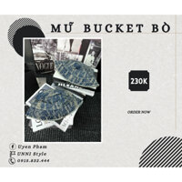 MŨ BUCKET BÒ RÁCH [UNNI STYLE]