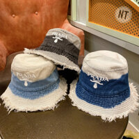 Mũ bucket bò viền rách thời trang hot hit