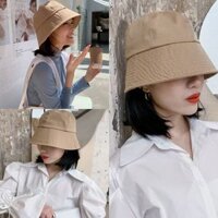 Mũ Bucket Cụp, Nón Tai Bèo Nam Nữ Trơn Giản Dị MD06 - Kaki