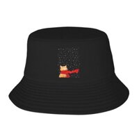 Mũ Bucket Hat Mèo Giáng Sinh Dễ Thương