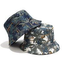 Mũ bucket nam nữ họa tiết nón bucket tai bèo đi biển du lịch đội 2 mặt phong cách thời trang SAIGON HAT