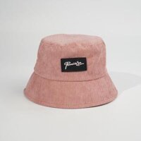 Mũ bucket Nón tai bèo vành cụp PromissYou Chất Nhung tăm cao cấp 425 nhiều màu sắc Ulzzang form unisex nam nữ - hồng