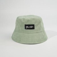Mũ bucket Nón tai bèo vành cụp PromissYou Chất Nhung tăm cao cấp 425 nhiều màu sắc Ulzzang form unisex nam nữ - xanh mint matcha