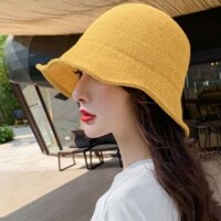 Mũ bucket vành nhỏ phong cách Hàn, nón chống nắng thời trang mới